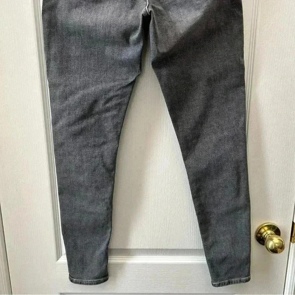 Topshop Jamie Skinny Jeans High Rise Ankle Cropped Dark  Grey Size 26 NWT - Picture 10 of 16